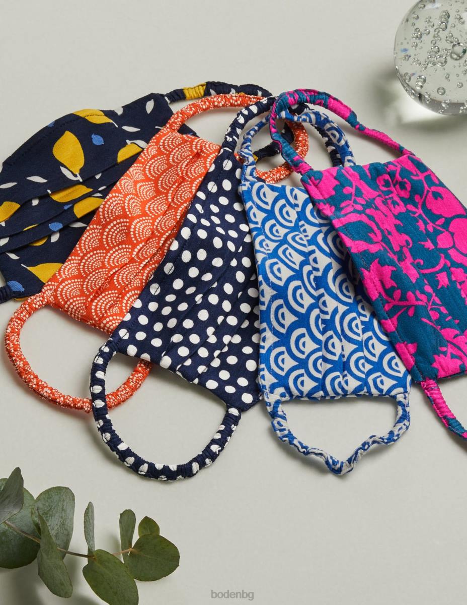 аксесоар Boden немедицински покривала за лице 5 бр мулти Жени LL682063