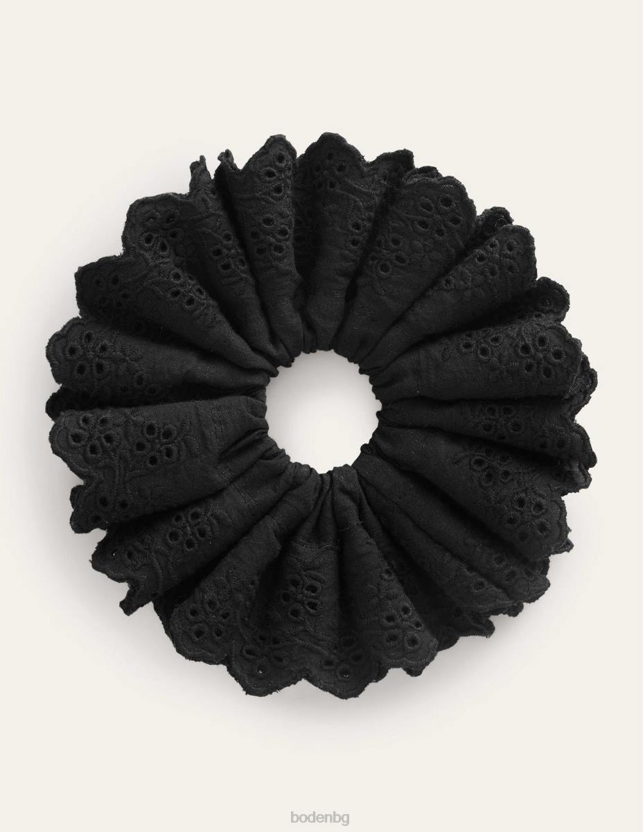 аксесоар Boden скрънчи broderie черен Жени LL682352