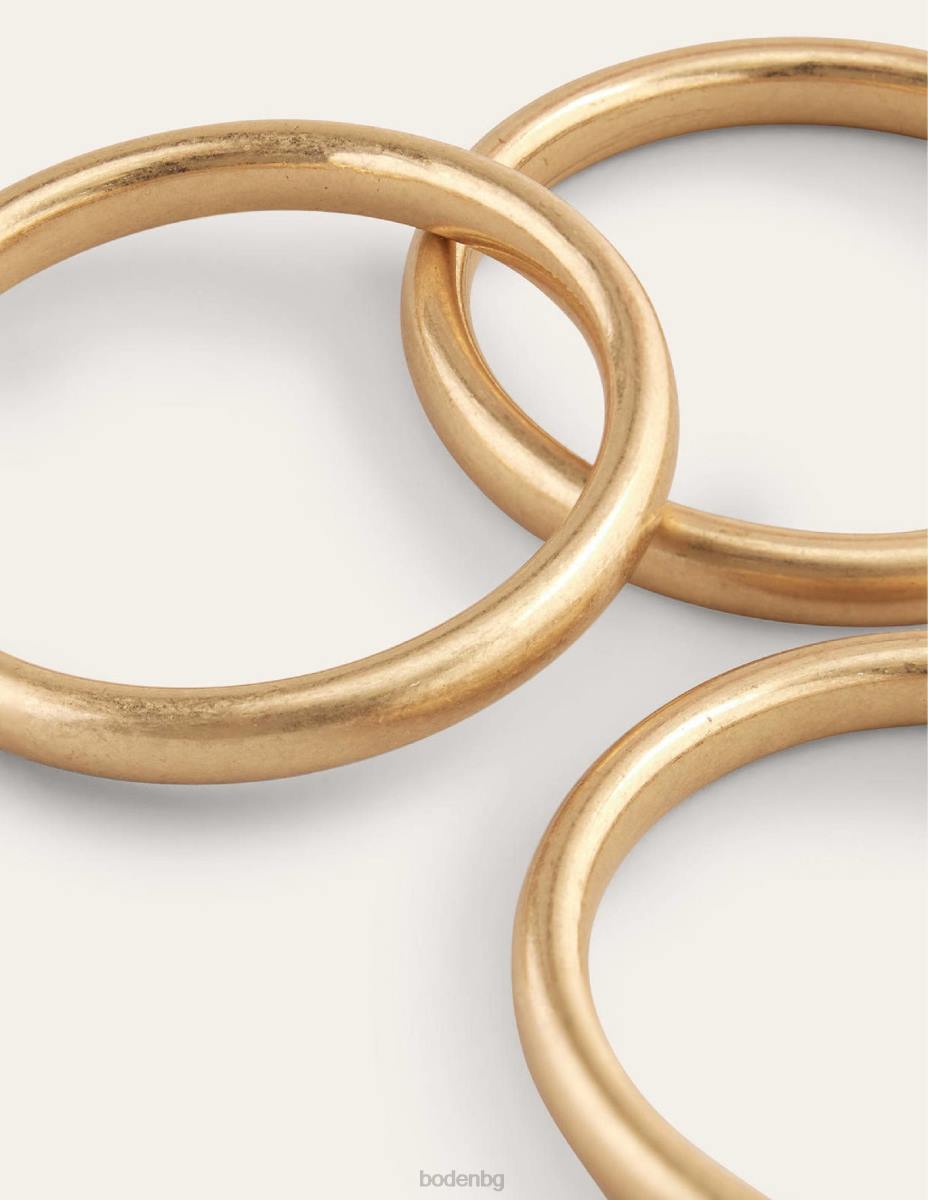 аксесоар Boden 3 пакета масивни гривни злато Жени LL682362