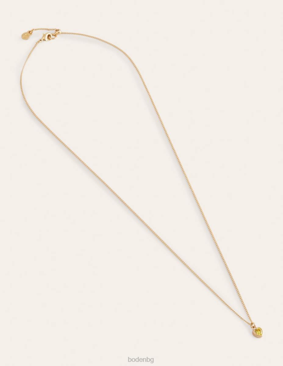 аксесоар Boden огърлици с чар сърце Жени LL68738