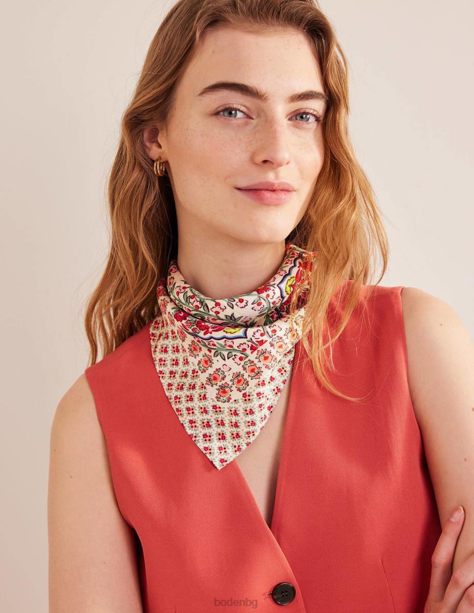 аксесоар Boden копринен шал мулти & лоза тераса Жени LL682366