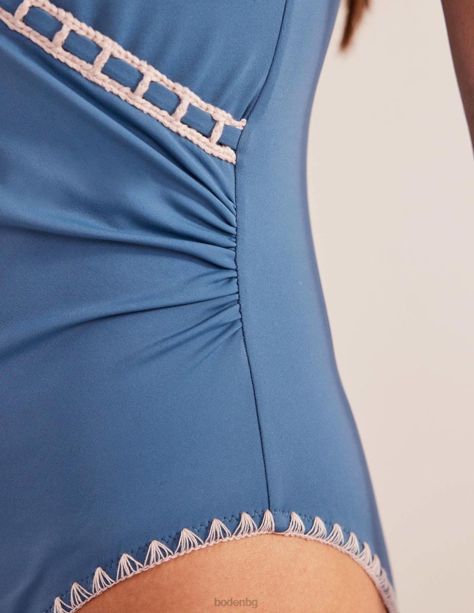 облекло Boden бански с плетене на една кука глобус Жени LL681019