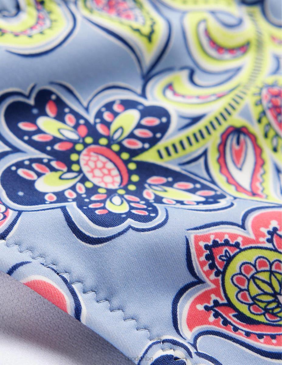 облекло Boden стринг бикини синя виелица и ботаническа таверна Жени LL681456