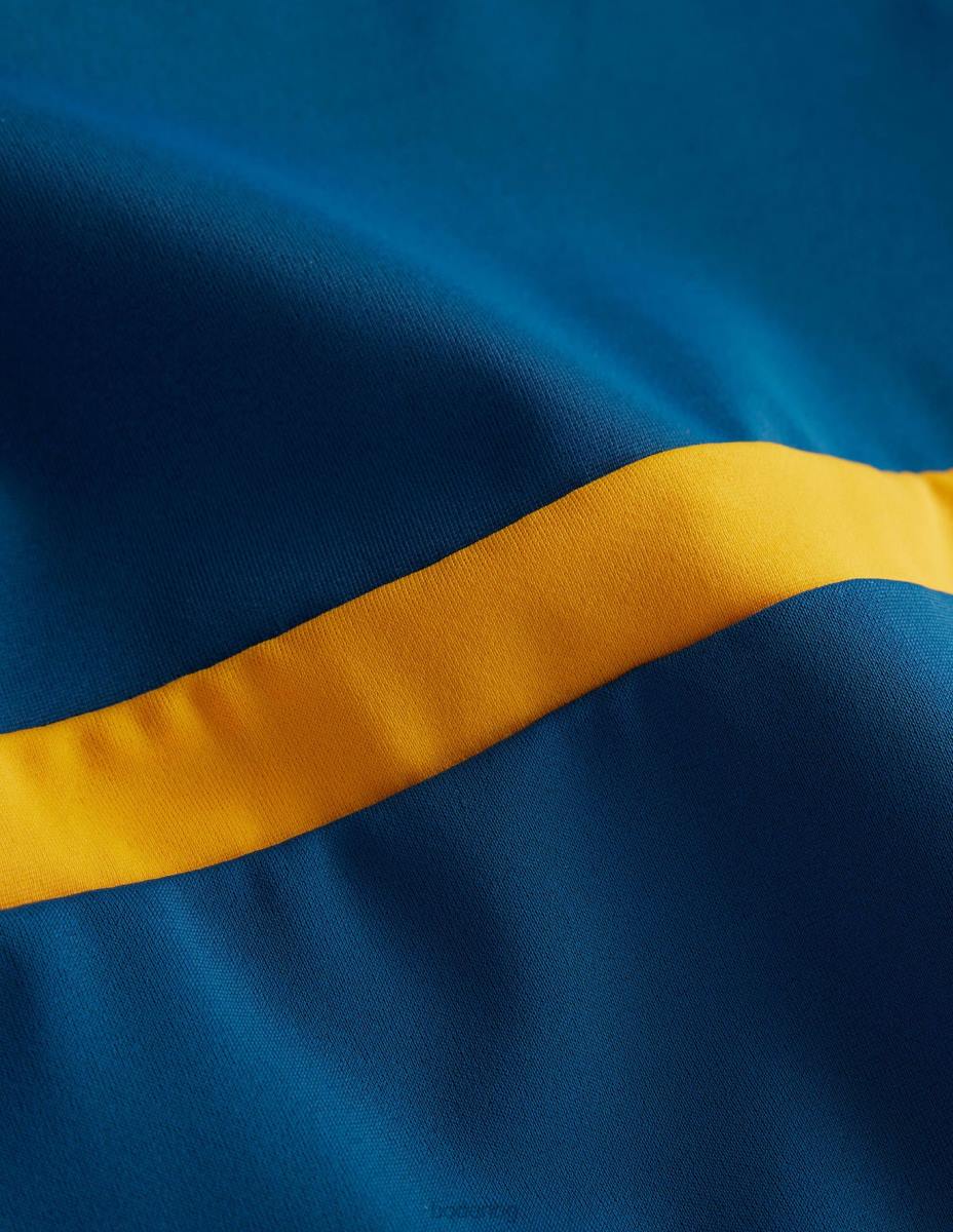 облекло Boden цветен поп размер бански костюм син и жълт цветен блок Жени LL681477