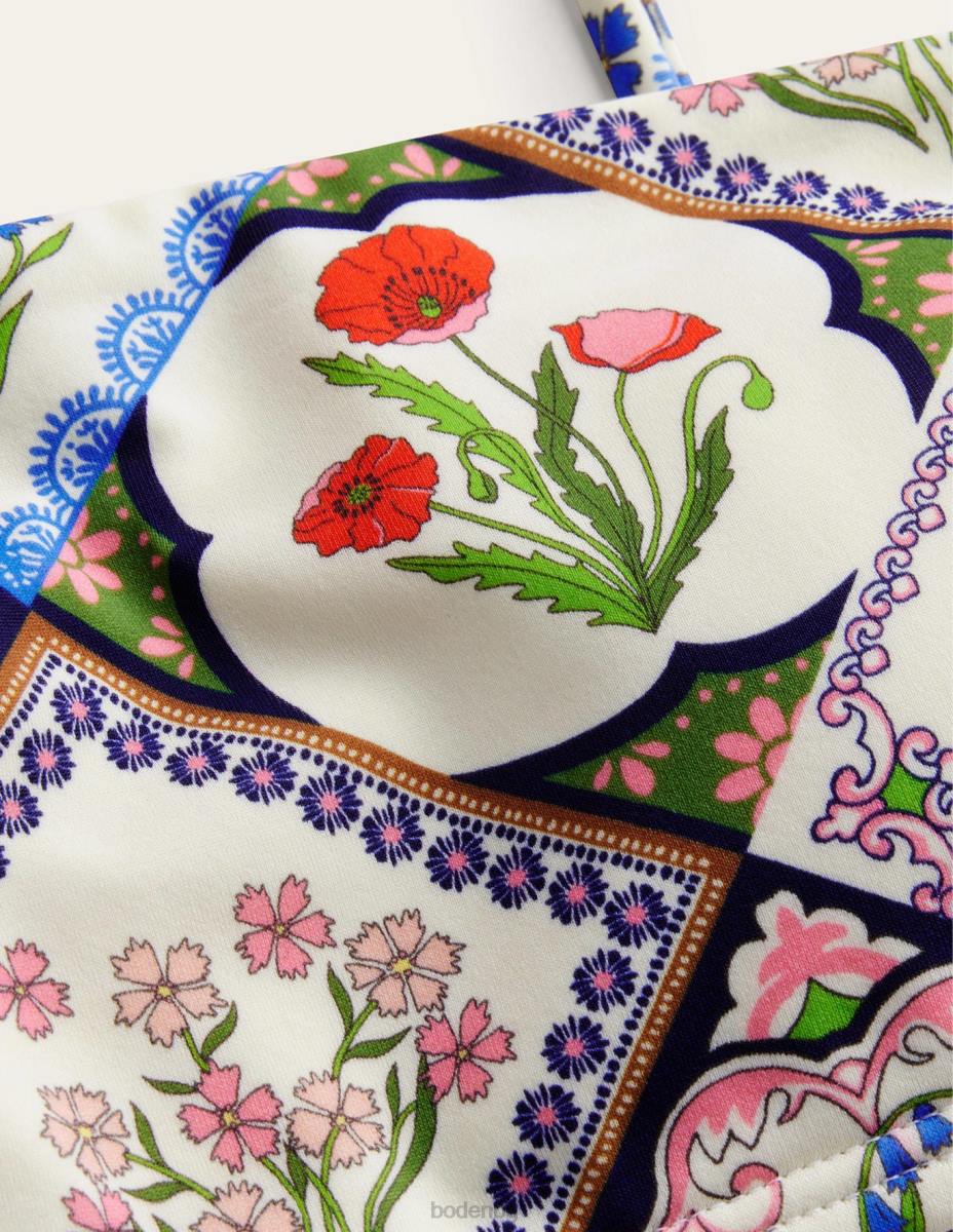 облекло Boden бикини с тесни презрамки слонова кост и дива камбанка Жени LL681491