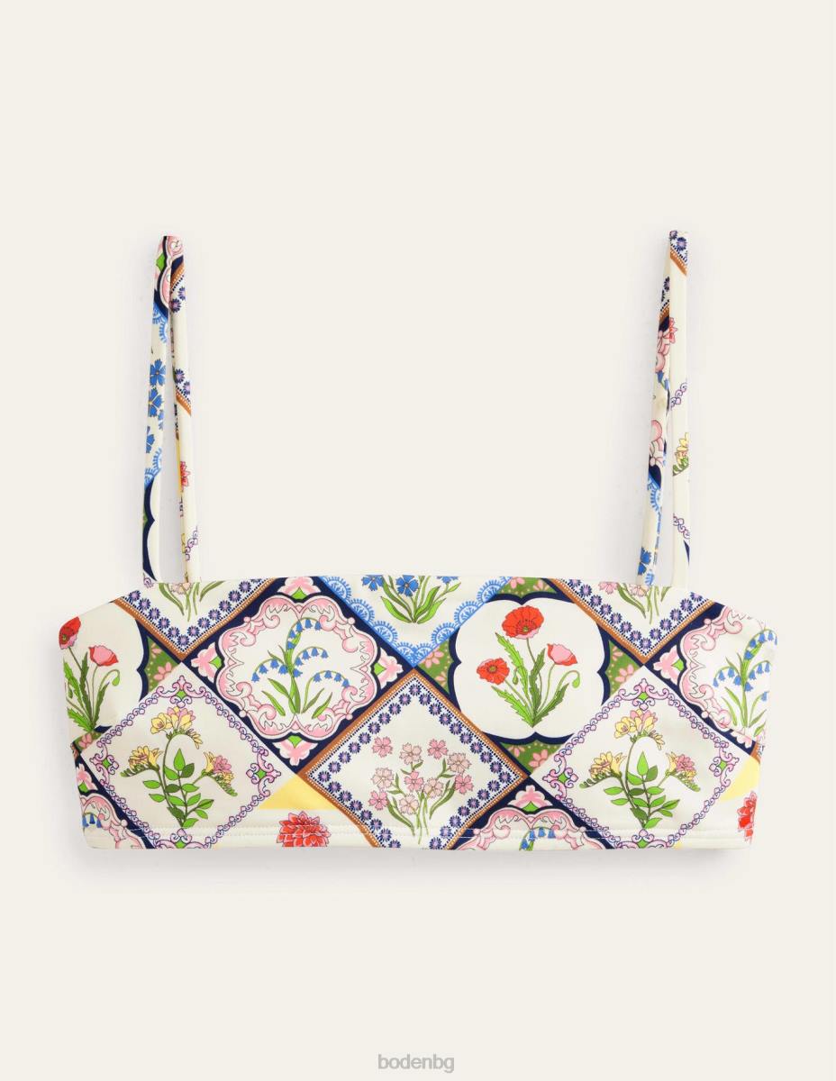 облекло Boden бикини с тесни презрамки слонова кост и дива камбанка Жени LL681491