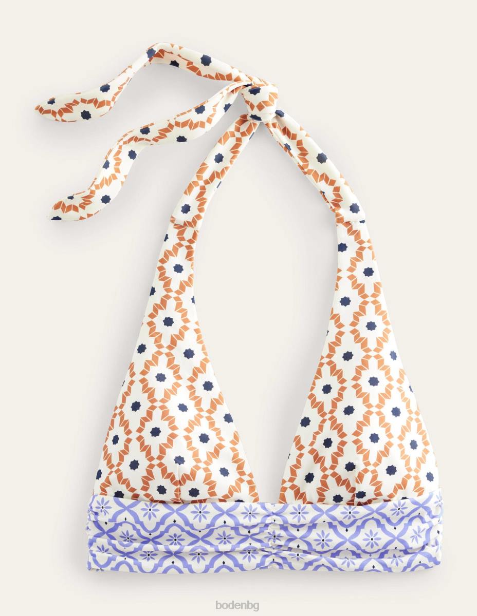 облекло Boden горна част на бикини с лък мулти и гео транс Жени LL681540