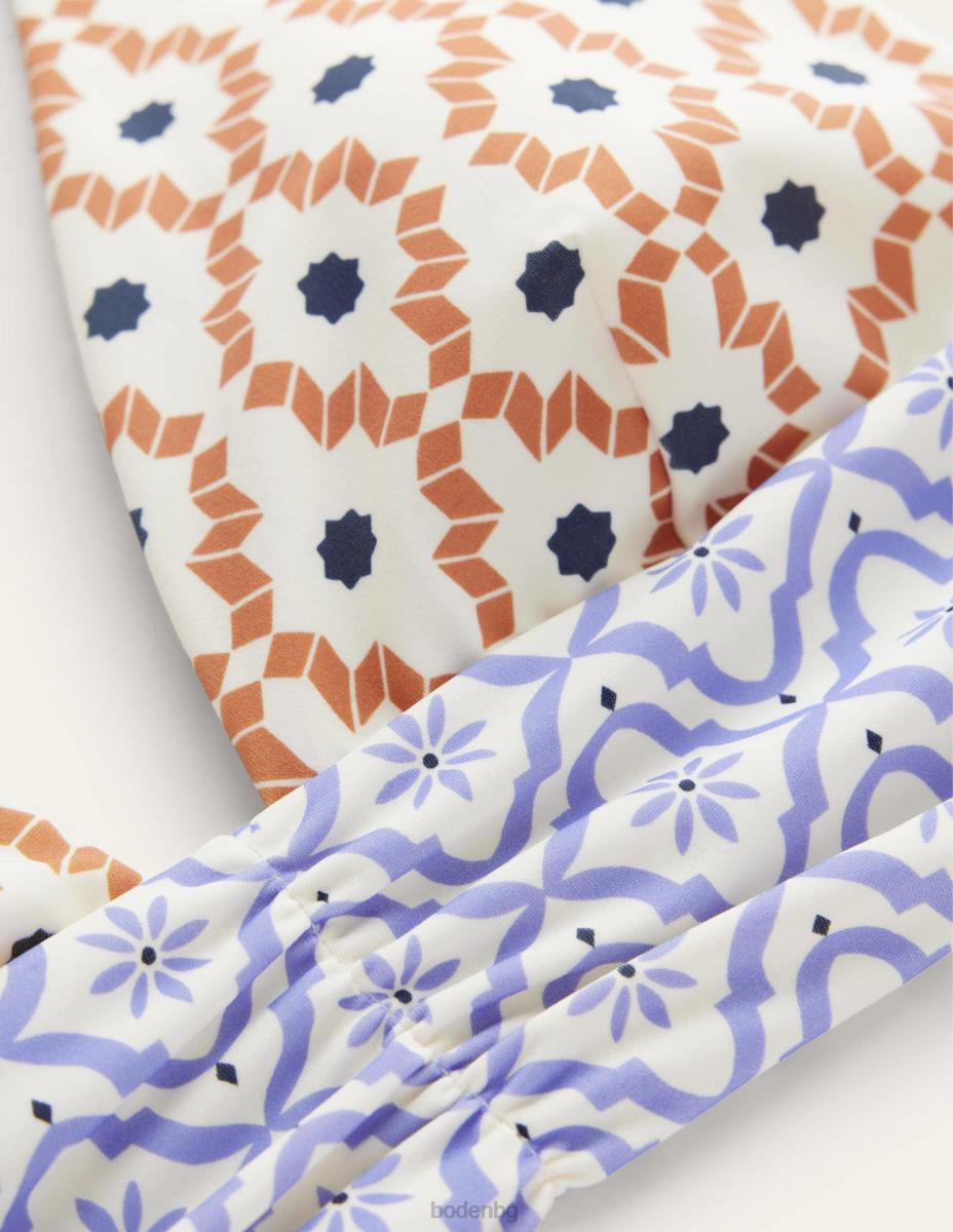 облекло Boden горна част на бикини с лък мулти и гео транс Жени LL681540