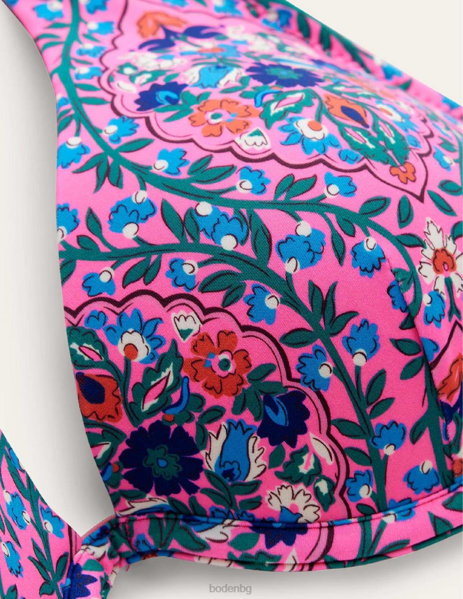 облекло Boden подобрител на бикини с банели фестивална розова и лозова тераса Жени LL681608