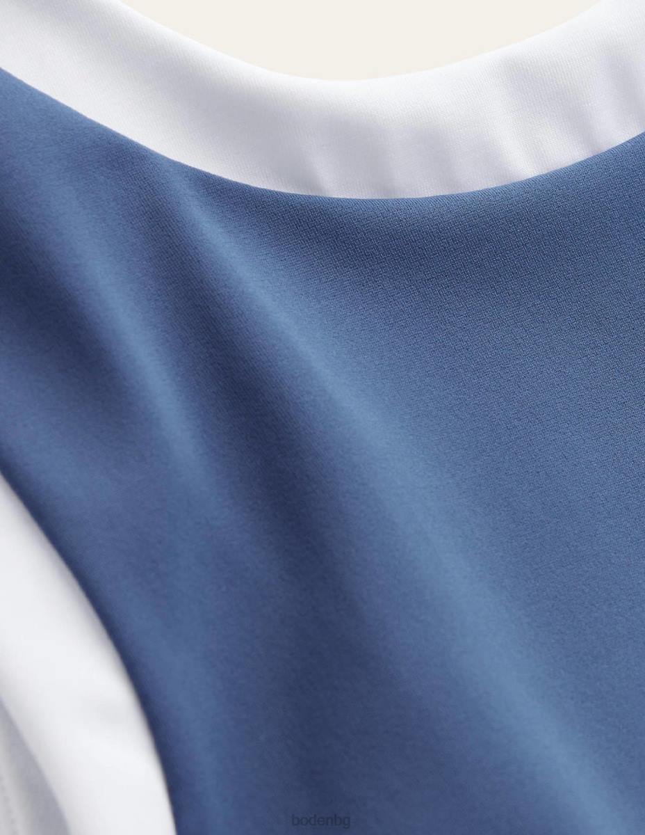 облекло Boden горнище на бикини със състезателно деколте цветен блок на глобуса Жени LL681680