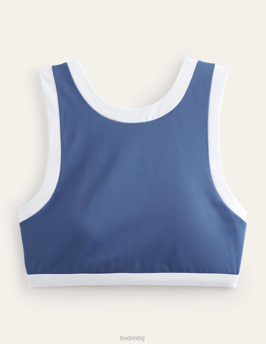 облекло Boden горнище на бикини със състезателно деколте цветен блок на глобуса Жени LL681680