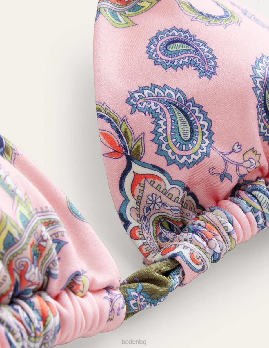 облекло Boden бикини с халтер с мъниста семки от босилек и пейсли Жени LL681717