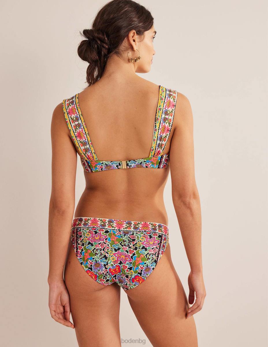 облекло Boden бикини с плисирани презрамки много и карамфилова градина Жени LL681760