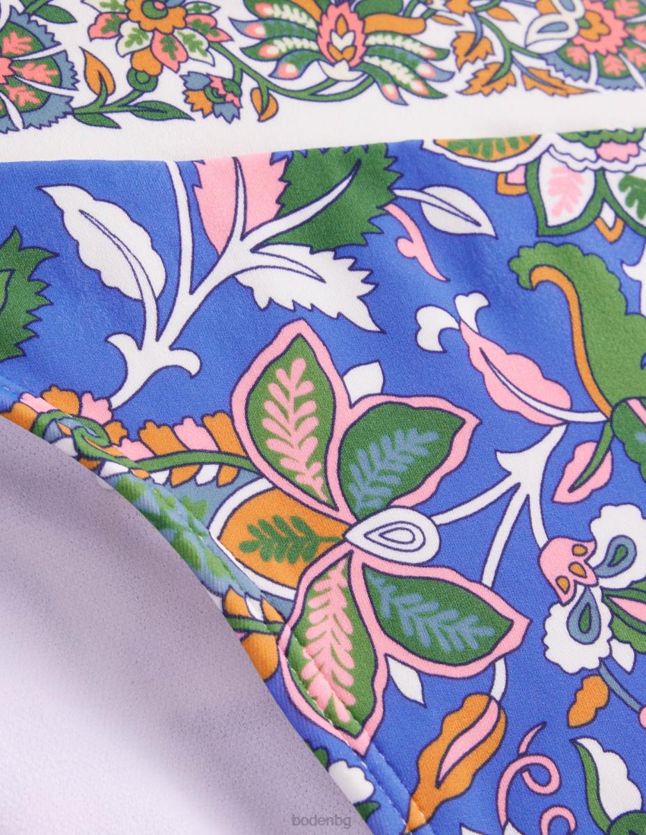 облекло Boden панелни бикини делфт и пейсли лоза Жени LL681793