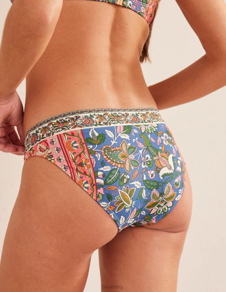 облекло Boden панелни бикини делфт и пейсли лоза Жени LL681793