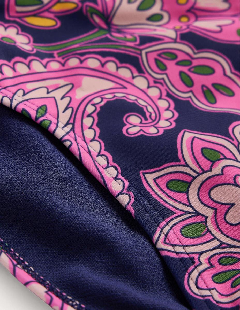 облекло Boden долнище на бикини морско синьо и пейсли тераса Жени LL681844