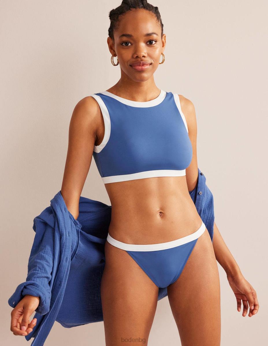 облекло Boden танга бикини глобус и бял цветен блок Жени LL681883