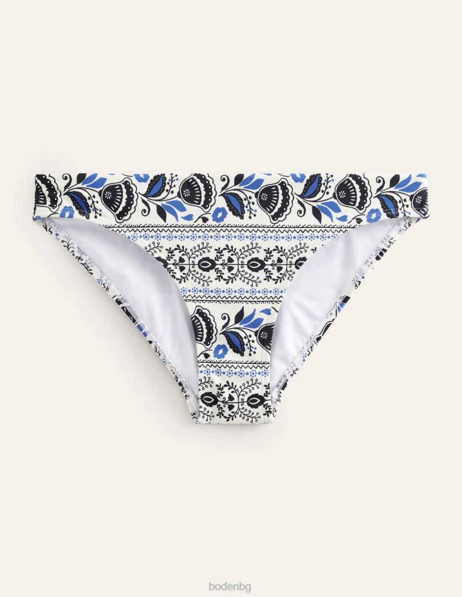 облекло Boden класически бикини цвят на слонова кост и милос Жени LL681902