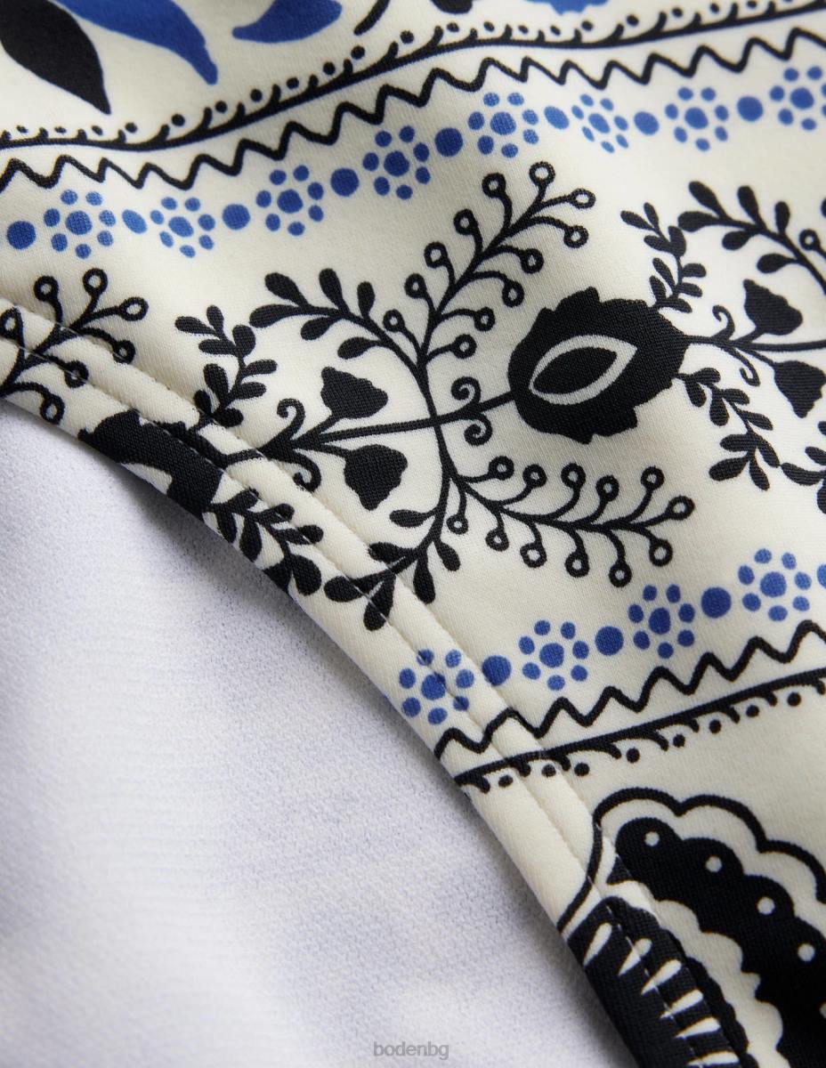 облекло Boden класически бикини цвят на слонова кост и милос Жени LL681902