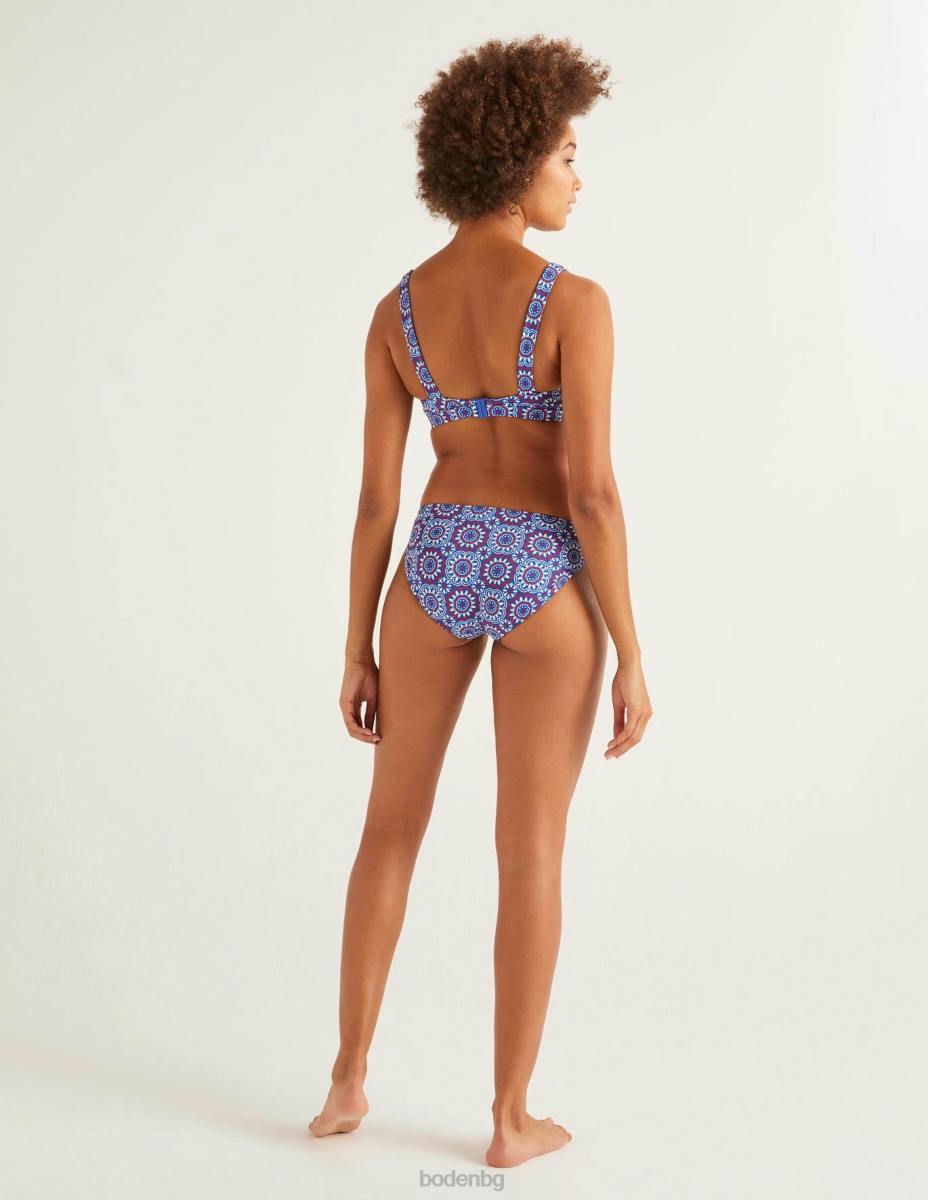 облекло Boden долнище на бикини благородно синьо и слънчева плочка малка Жени LL682055