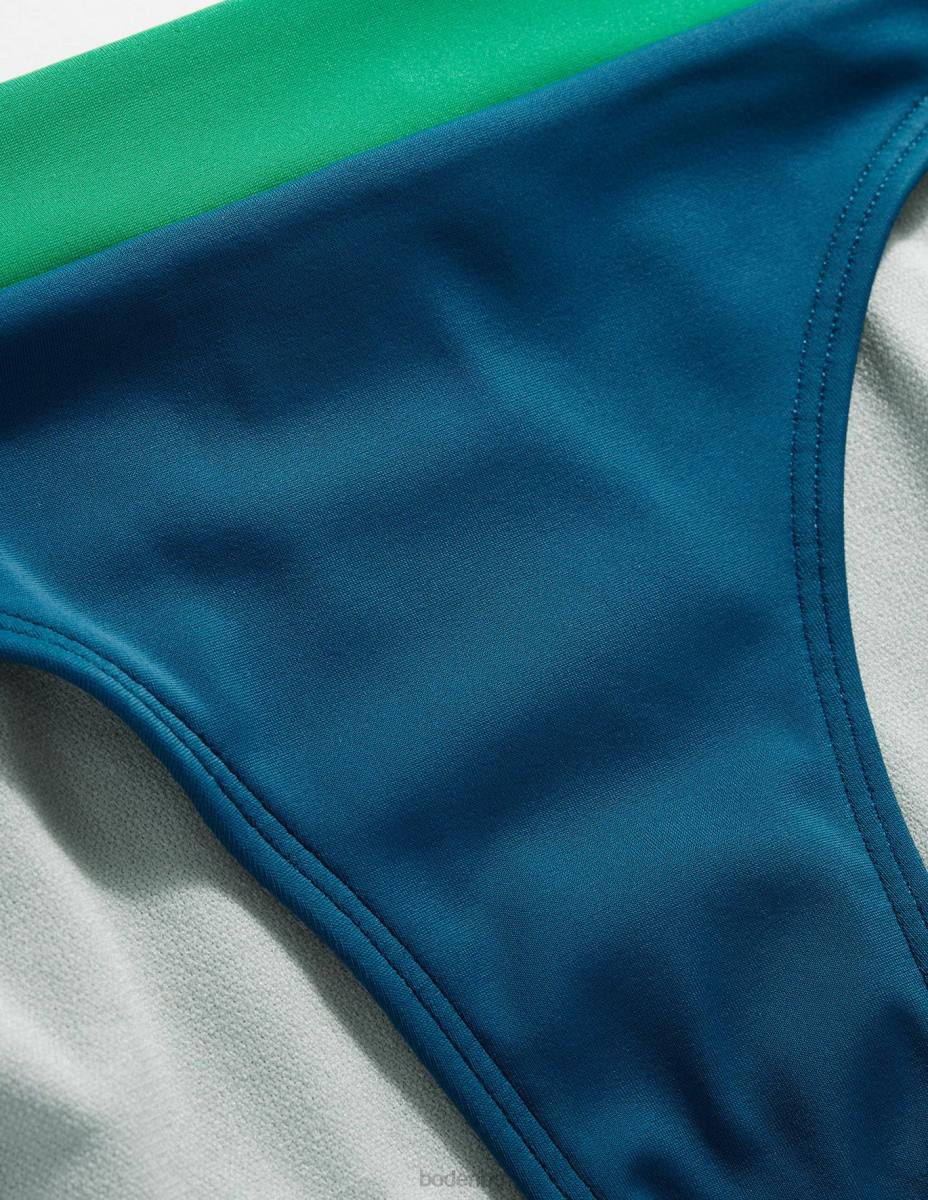 облекло Boden панелни бикини океански цветен блок Жени LL682098