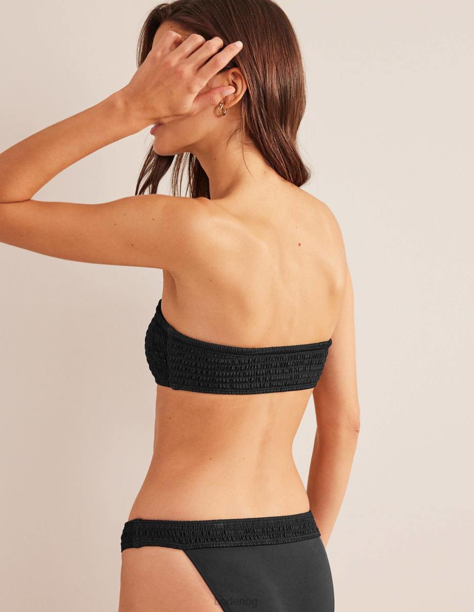 облекло Boden пушено бандо бикини черен Жени LL682140