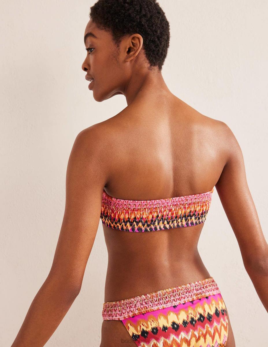 облекло Boden пушено бандо бикини мулти икат Жени LL682156
