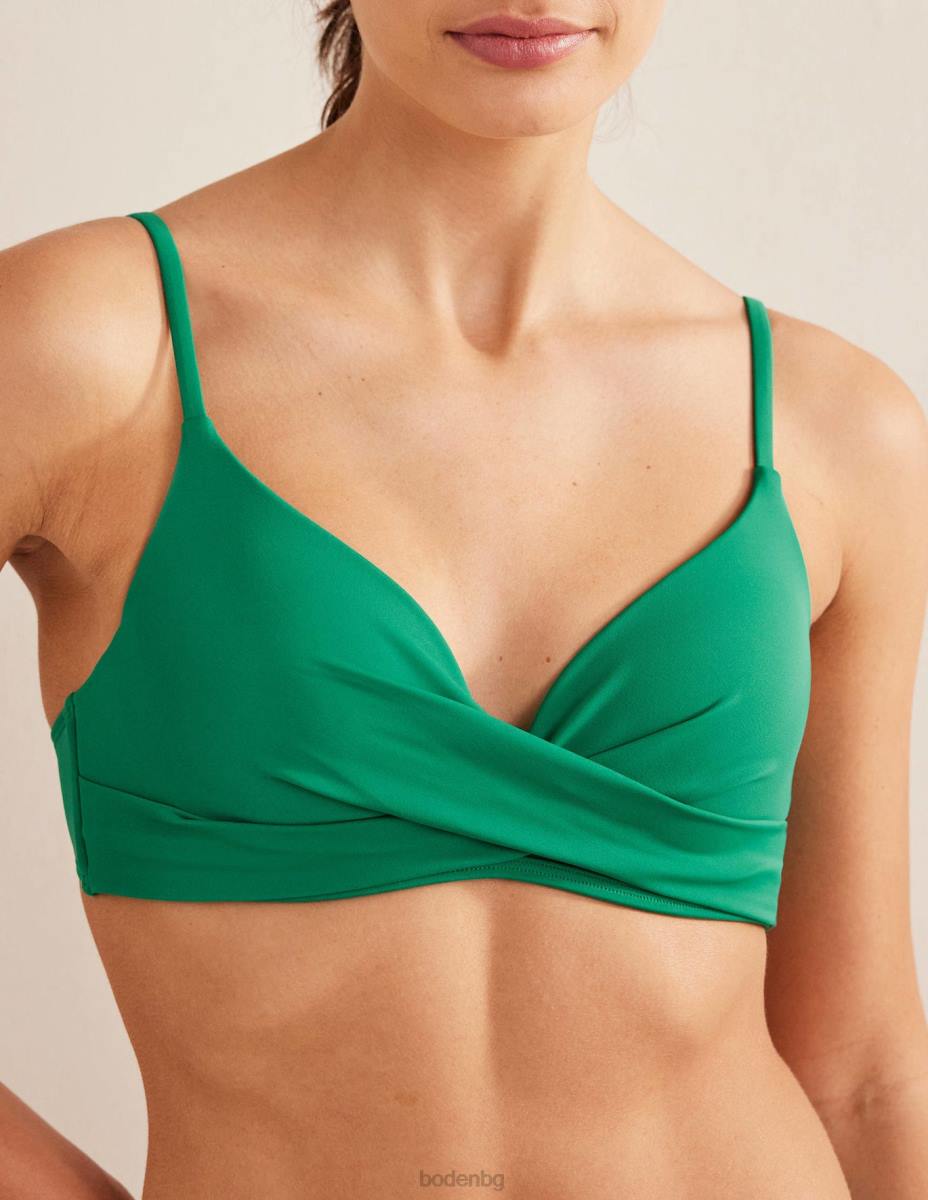 облекло Boden капри бикини с размер чашка ярко зелено Жени LL682253