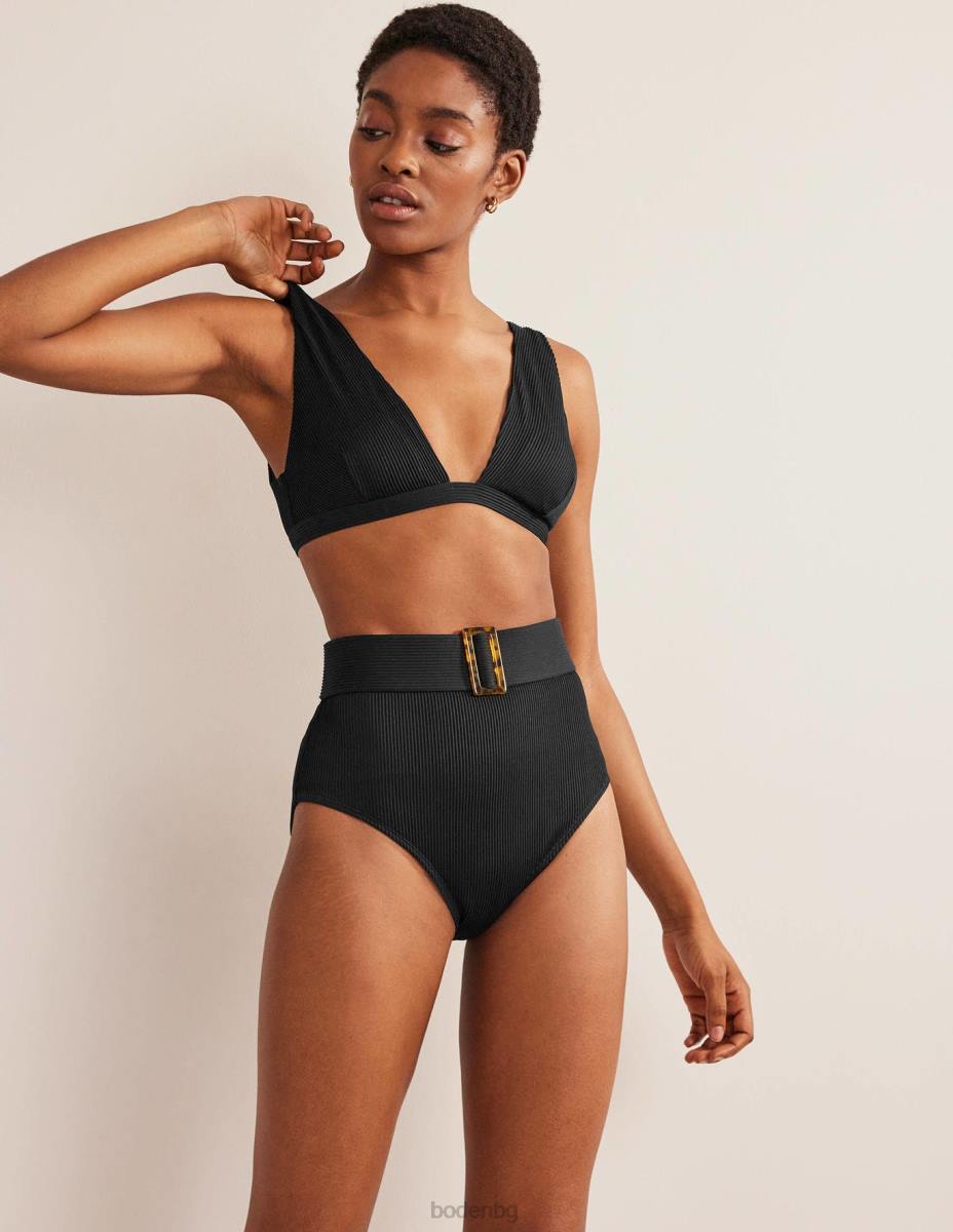 облекло Boden долнище на бикини със смола черен Жени LL682462