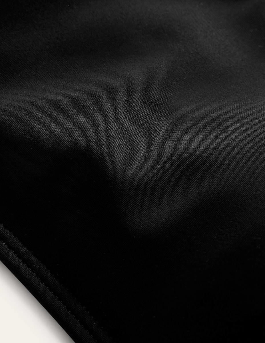 облекло Boden поддържаща горна част на бикини бандо черен Жени LL68251