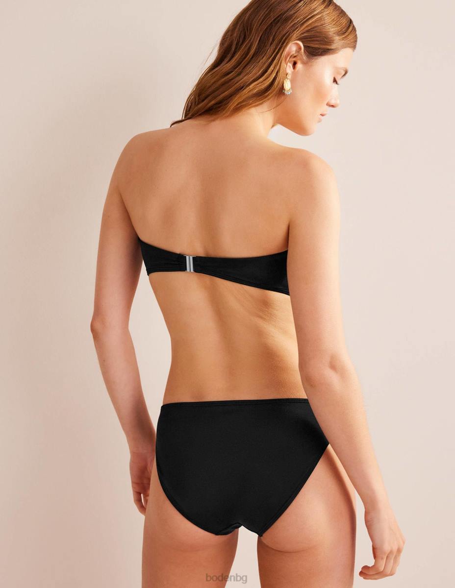 облекло Boden поддържаща горна част на бикини бандо черен Жени LL68251