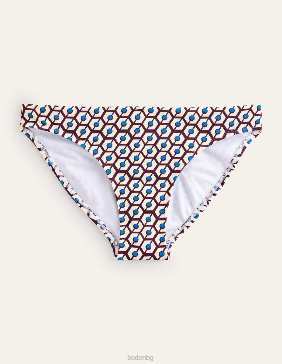 облекло Boden долнище на бикини тъмно бордо и мечта Жени LL68252