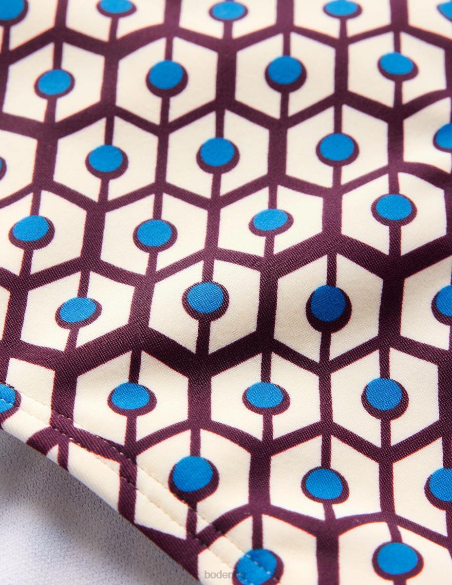 облекло Boden долнище на бикини тъмно бордо и мечта Жени LL68252