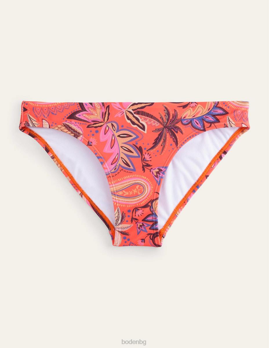 облекло Boden класически бикини корал и райско пейсли Жени LL682535