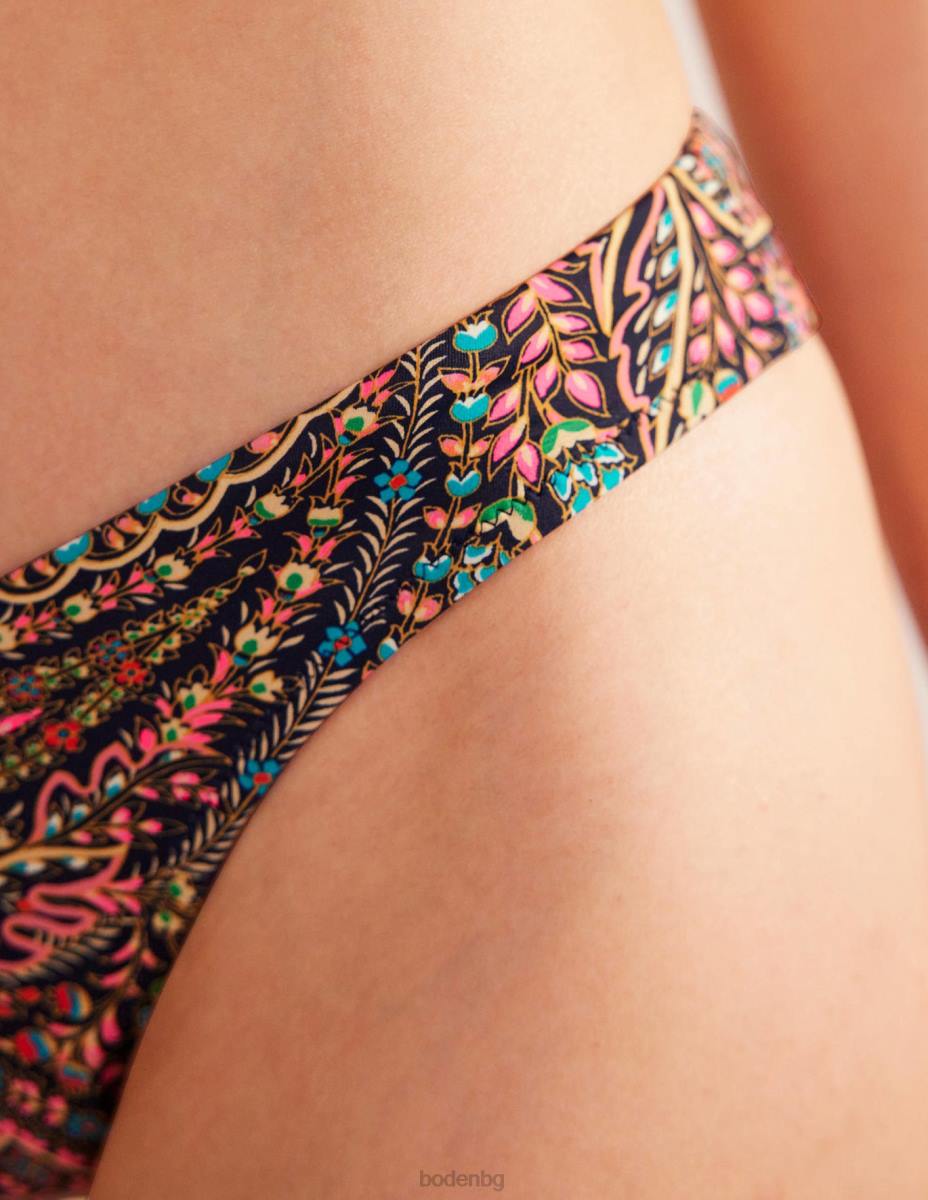 облекло Boden долнище на бикини с извита горна част лек флот и дворец Жени LL68259