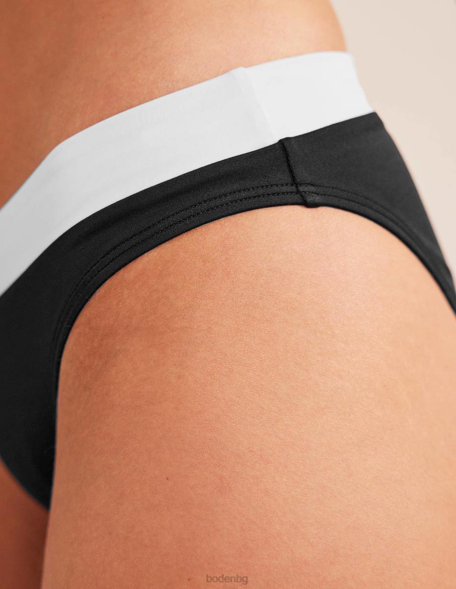 облекло Boden панелни бикини черен цветен блок Жени LL68307