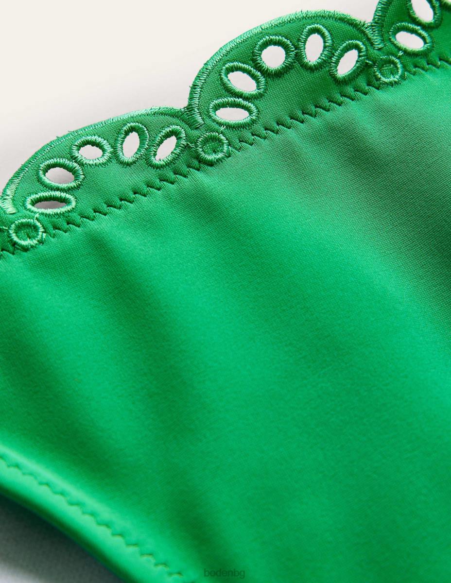 облекло Boden долнище на бикини broderie зелен пипер Жени LL68263
