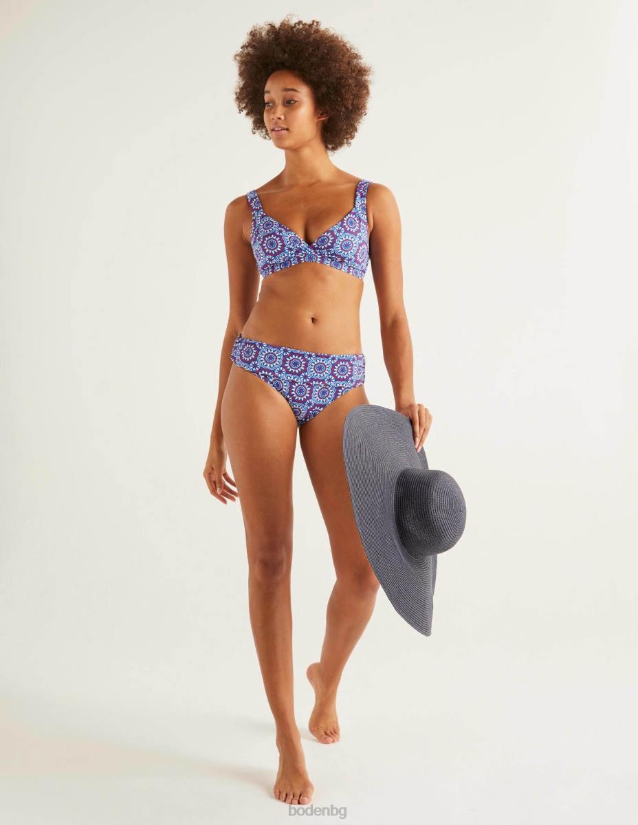 облекло Boden eze гънка върху долнище морско синьо и слънце Жени LL682048