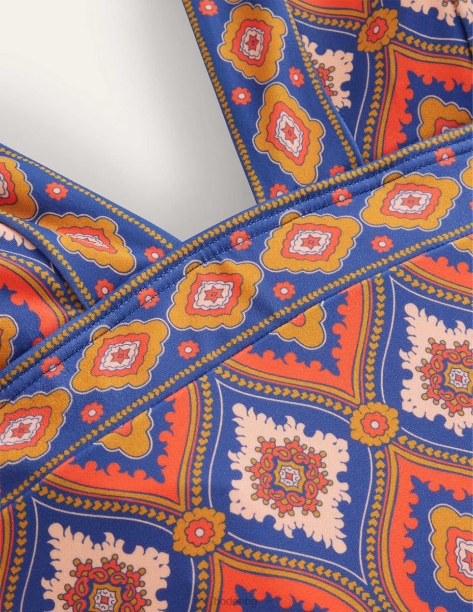 облекло Boden бански костюм с халтер ithaca вермилион и екзотичен диамант Жени LL681043