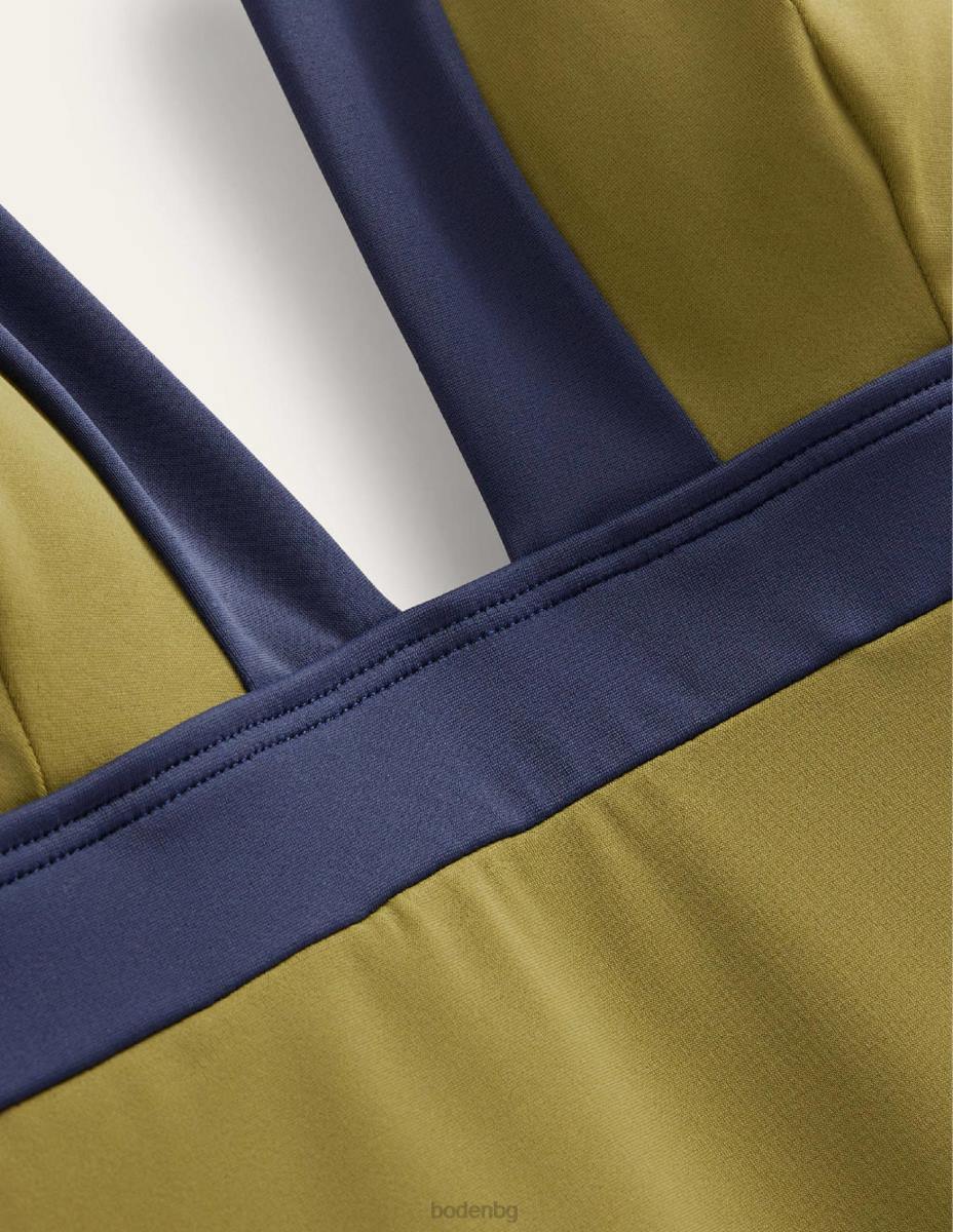 облекло Boden бански костюм с халтер ithaca цветен блок от речна тръстика Жени LL681986