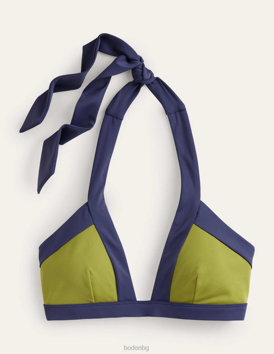 облекло Boden бикини с халтер ithaca цветен блок от речна тръстика Жени LL682458