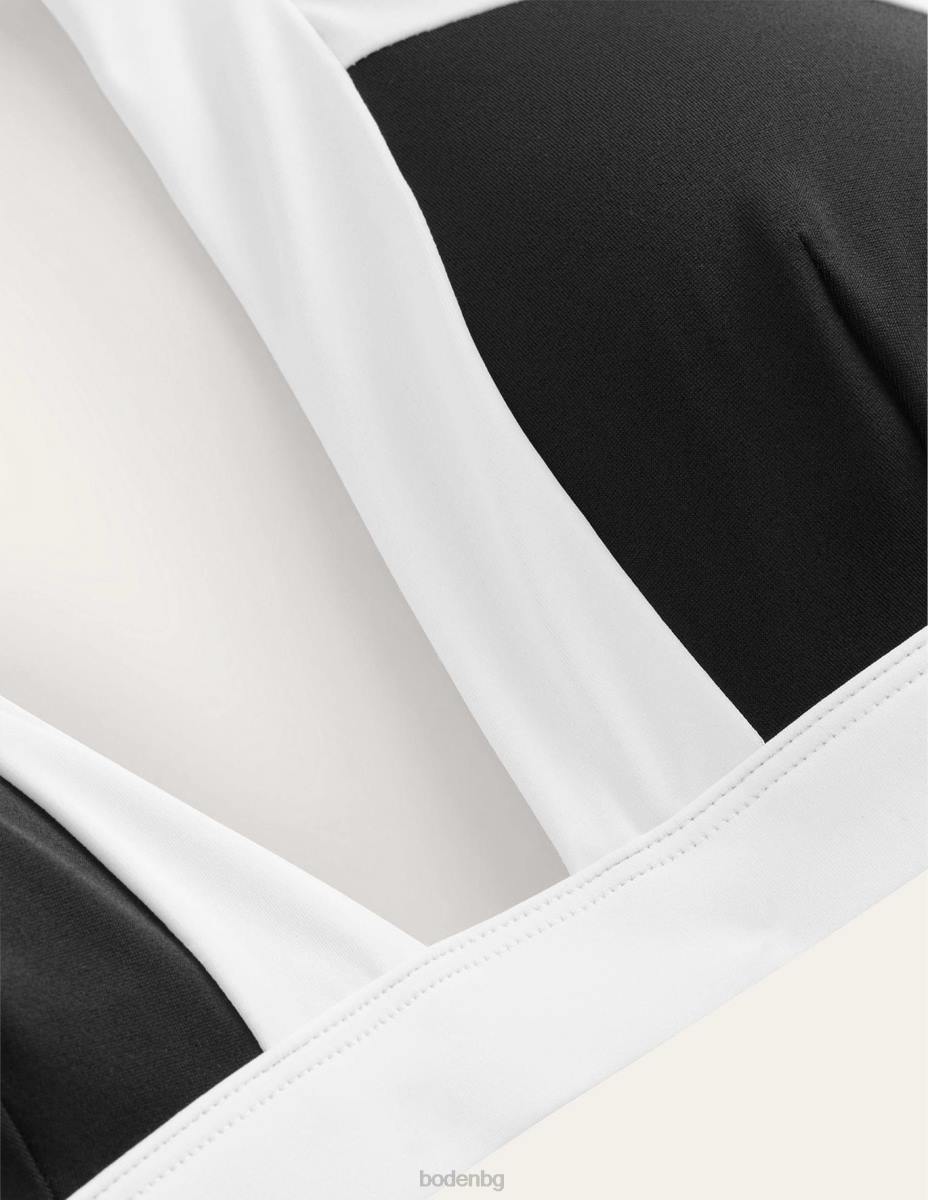 облекло Boden бикини с халтер ithaca черен цветен блок Жени LL68283