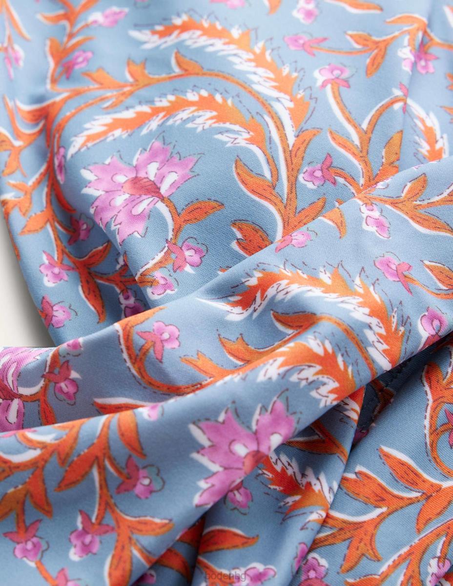 облекло Boden бикини с халтер levanzo делфово синьо и богата лоза Жени LL681290