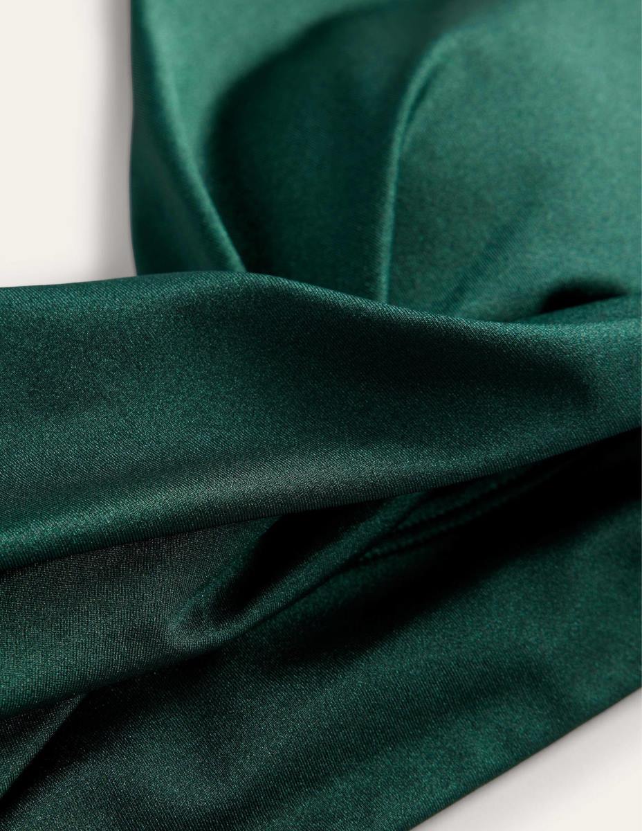 облекло Boden бикини с халтер levanzo малахитов блясък Жени LL682110