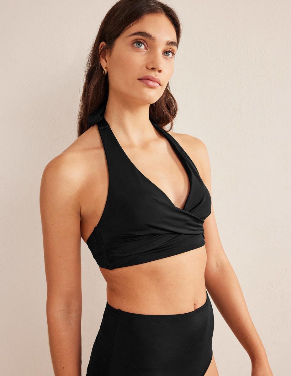 облекло Boden бикини с халтер levanzo черен Жени LL68272