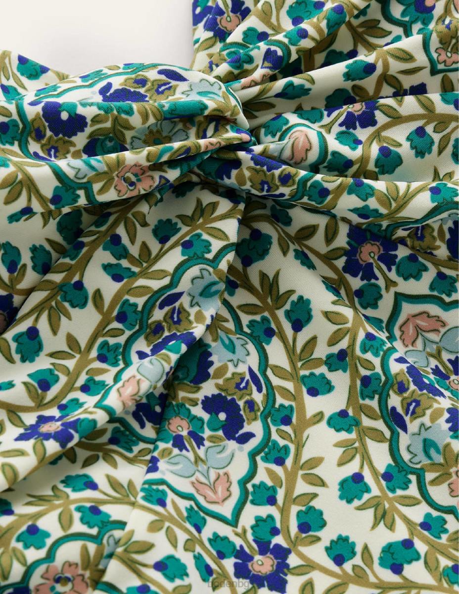 облекло Boden twist класически бански костюм речна тръстикова и лозова тераса Жени LL68223