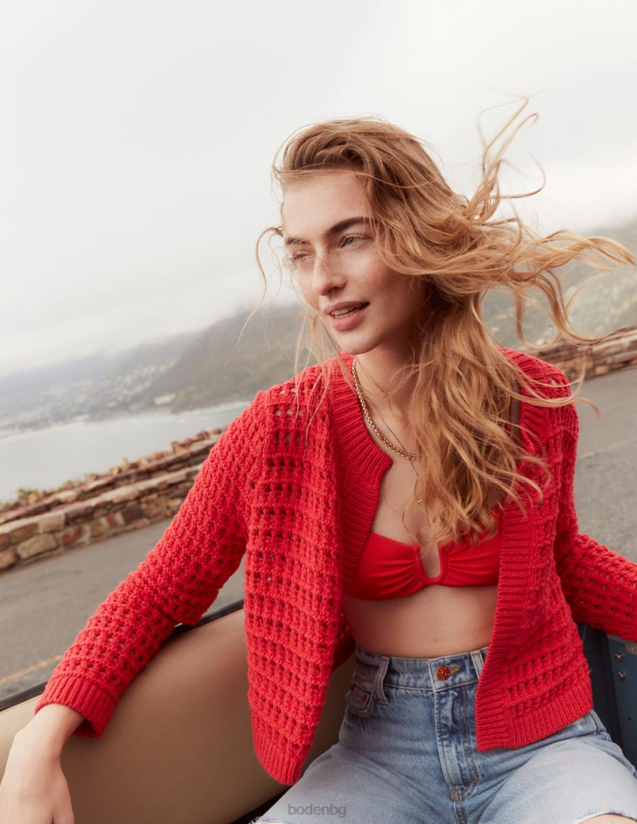 облекло Boden u-bar халтерник горнище на бикини огън Жени LL681958