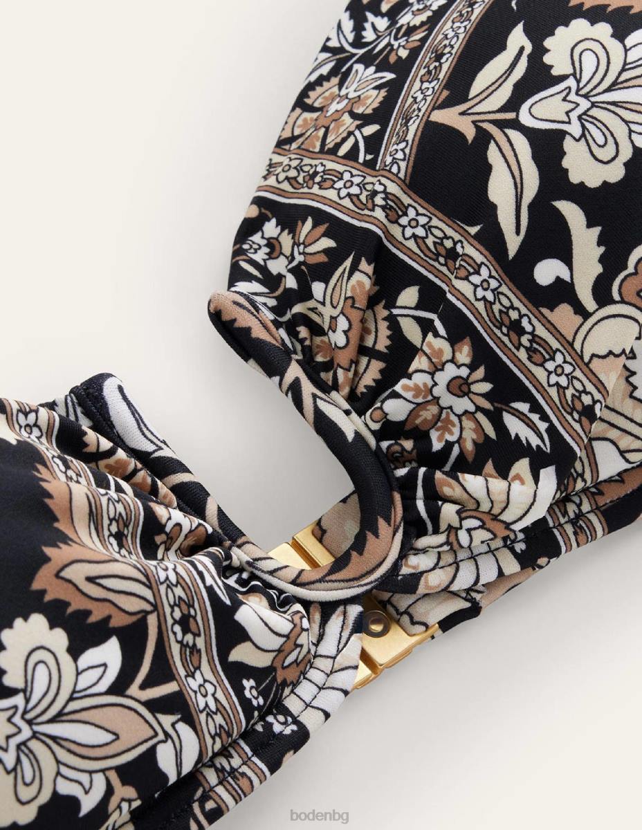 облекло Boden u-bar халтерник горнище на бикини нерон и пейсли лоза Жени LL682270