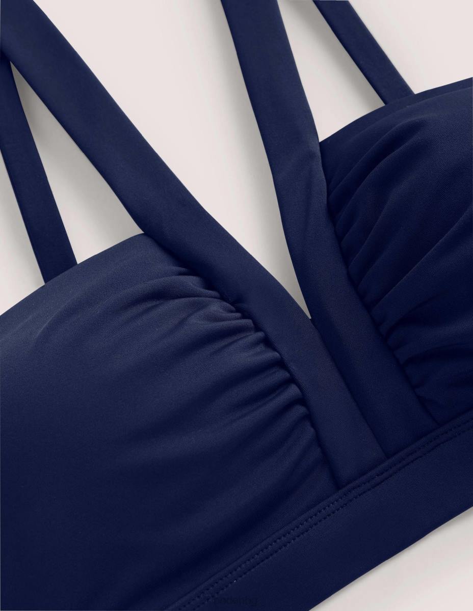 облекло Boden корсика бикини с v-образно деколте френски флот Жени LL682409