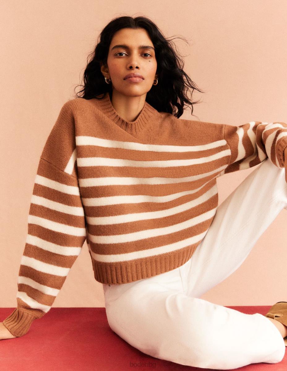 облекло Boden заострени дънки от 90-те с висока талия бяло Жени LL68659